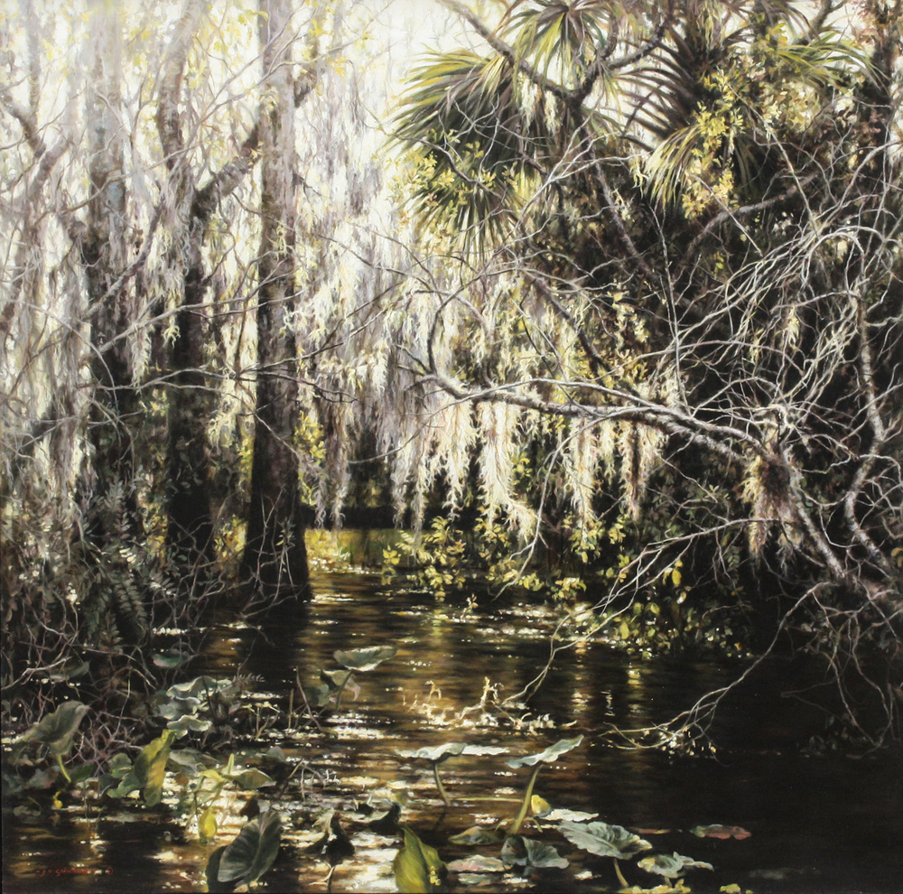 Jaco van Schalkwyk - THIS PLACE I KNOW - GICLEE - 60 X 60