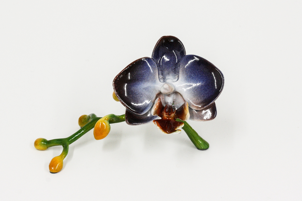 Joseph Quillan - ORCHID SPLENDOR - BRONZE - 4 x 2.25 x 2.25