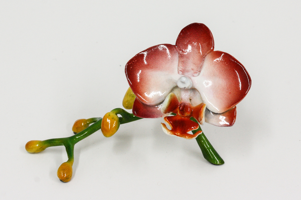 Joseph Quillan - ORCHID SPLENDOR - BRONZE - 4 x 2.25 x 2.25