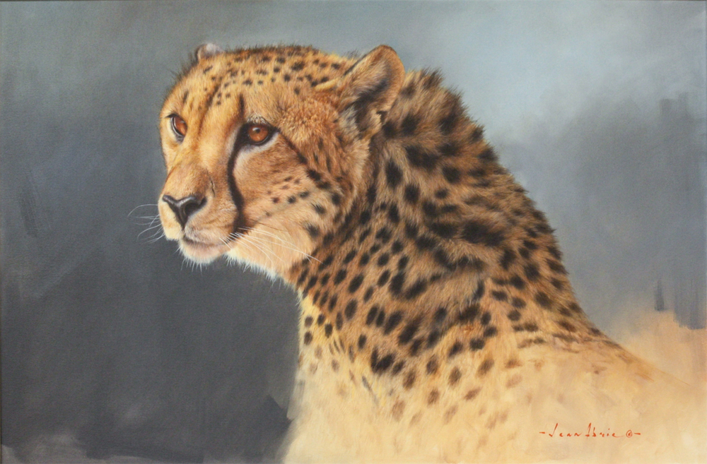 Jean Abrie - TAKING A BREAK - OIL ON CANVAS - 24 X 36