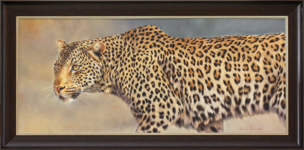 Jean Abrie - SCOUT - OIL ON CANVAS - 26 X 60