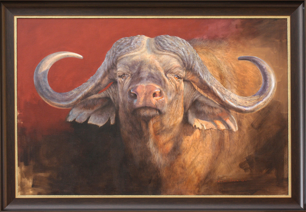 Jean Abrie - HARD HEADED - OIL ON CANVAS - 40 X 60