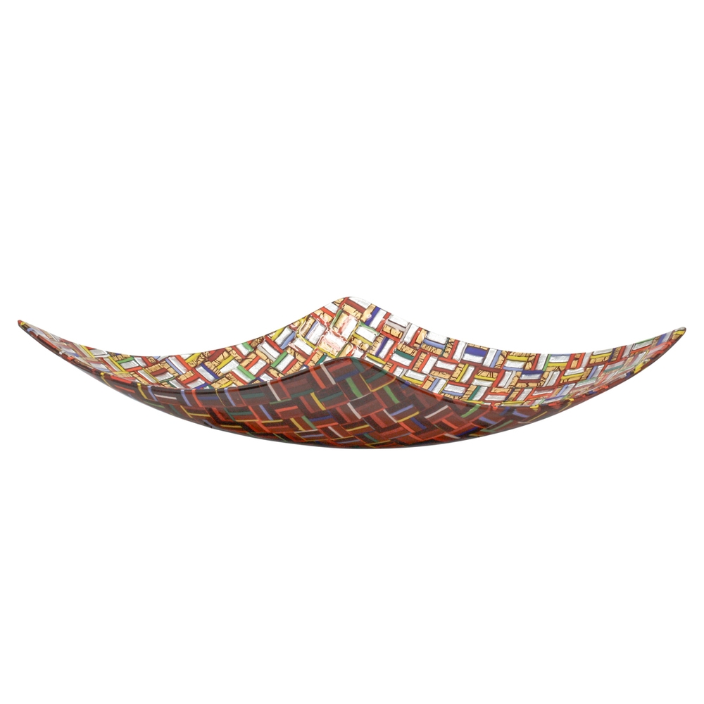 Orovetro Murano - SCUDO - GLASS - 7 X 30 X 14 1/2