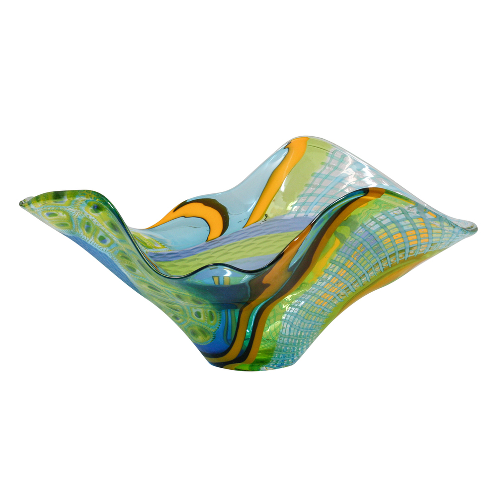 Orovetro Murano - SPRING SWIRL - GLASS - 9 X 20 X 14