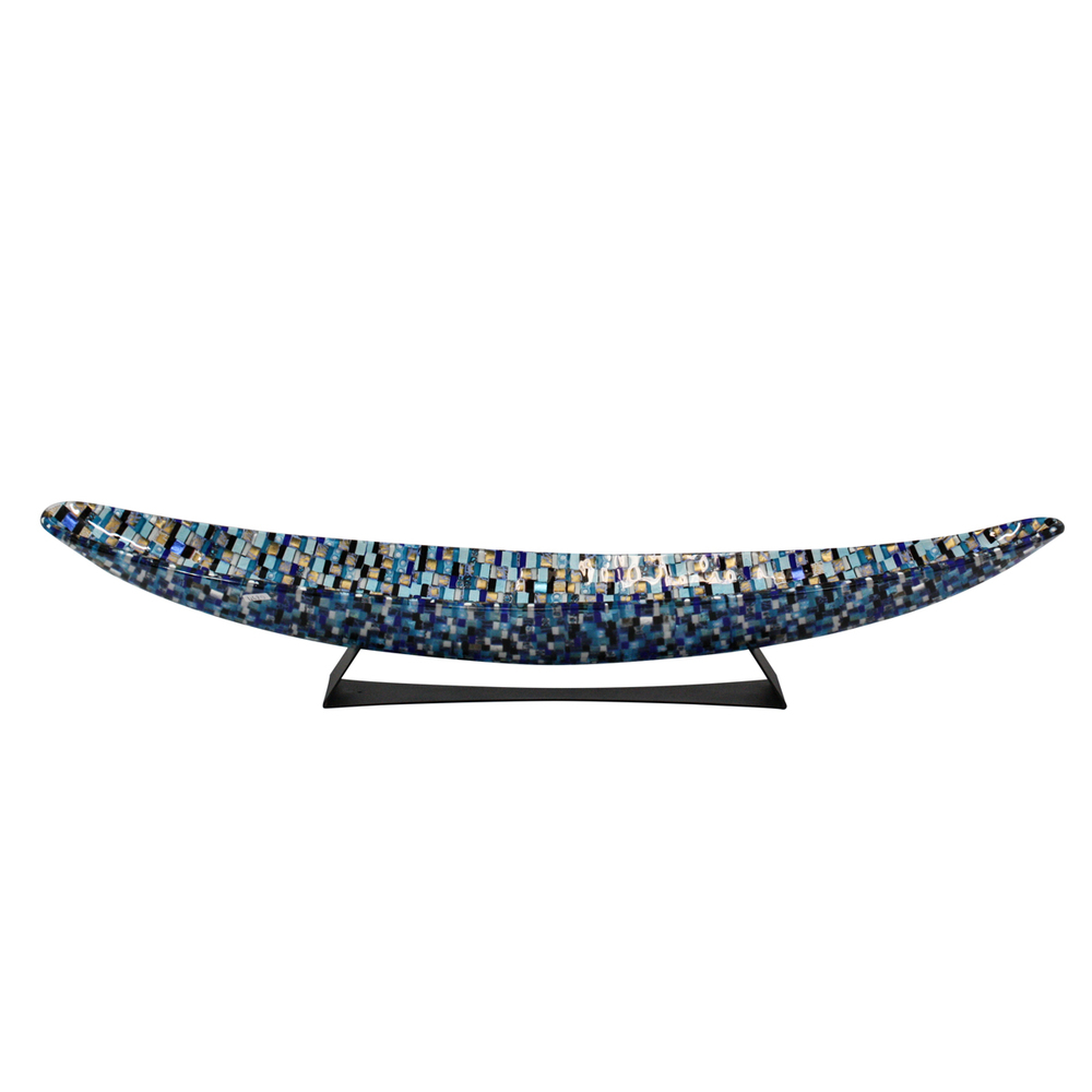 Orovetro Murano - ROW BOAT - GLASS - 6 X 30 X 7 1/4