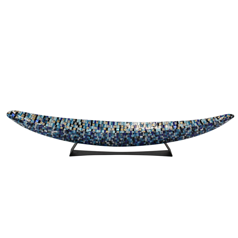 Orovetro Murano - ROW BOAT - GLASS - 6 X 30 X 7 1/4