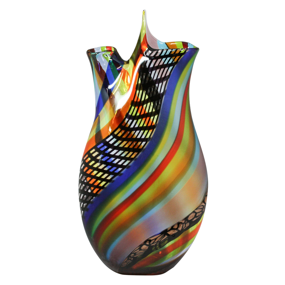 Orovetro Murano - RAINBOW - GLASS - 21 X 10 X 4 1/2