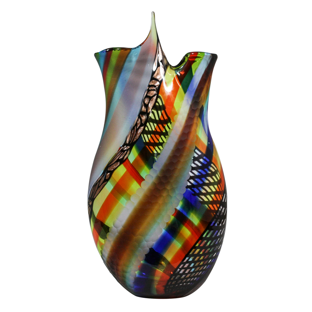 Orovetro Murano - RAINBOW - GLASS - 21 X 10 X 4 1/2