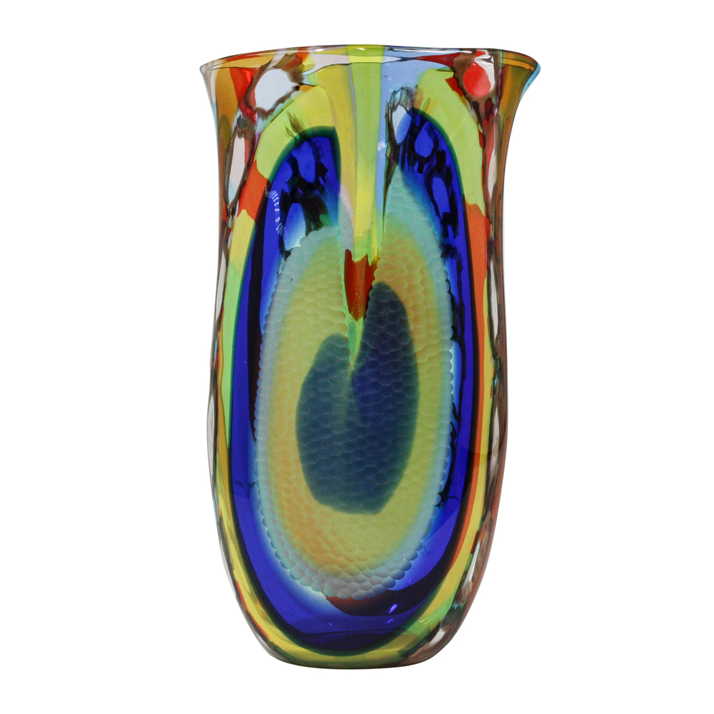 Orovetro Murano - BLUE EYE - GLASS - 16 X 9 X 5